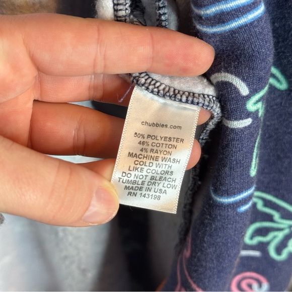 Chubbies Onesie One Piece Chubsies Full Zip Up Shorts Romper Adult Fleece - Picture 7 of 11